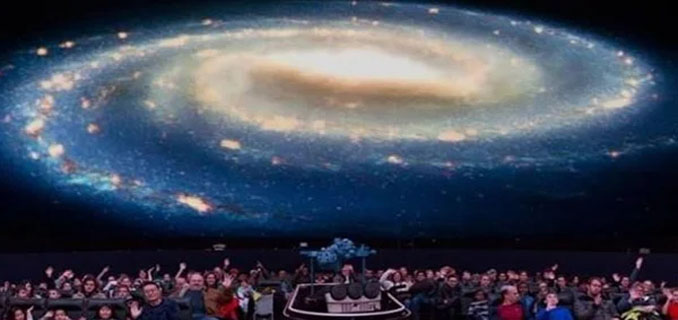 Planetarium Kini Canggih Hadirkan 12 Proyektor 8K dan Hologram Interaktif
