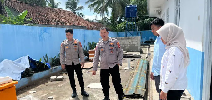 Polres Pangandaran Periksa Ketat Higienitas MBG di Dapur SPPG
