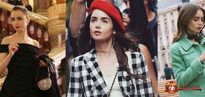 12 Inspirasi OOTD Chic n Vintage ala Lily Collins, Fashionable Banget!