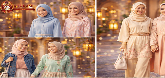 7 Inspirasi Outfit Lebaran Remaja Wanita Yang Simpel