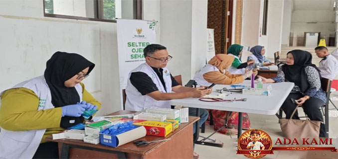 Baznas RI Hadirkan Layanan Kesehatan Gratis